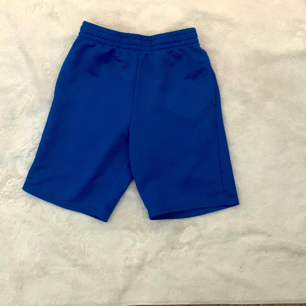 blue summer shorts